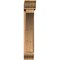 Ekena Millwork Thorton Traditional Smooth Bracket w/ Offset Brace, Western Red Cedar, 7 1/2"W x 34"D x 42"H BKT0806X34X42THR01SWR - alternate 4